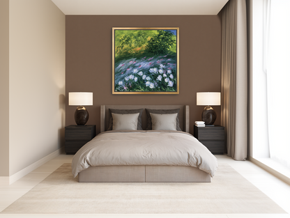Petals on the streambank room view