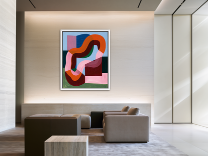 Pressure in the painted loop room view