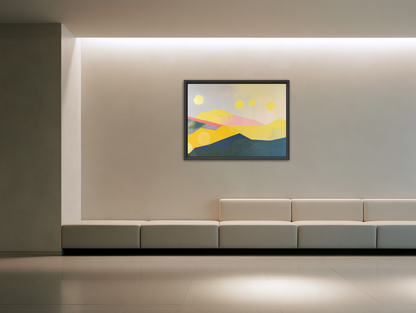 Many suns above the hills room view