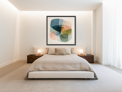 Soft layers within a square room view