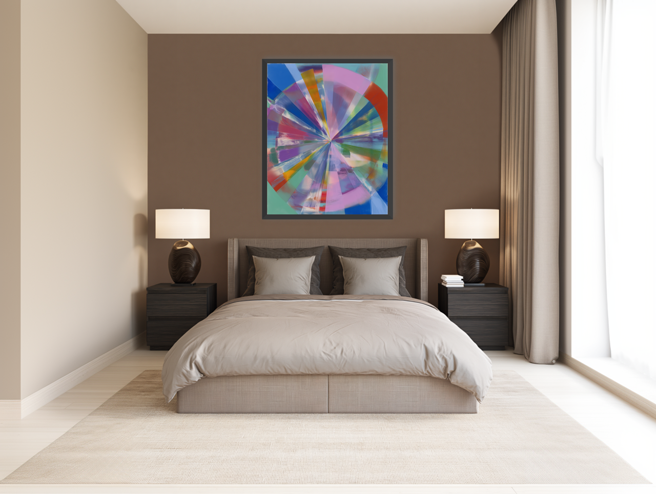 Color pressure at the center room view
