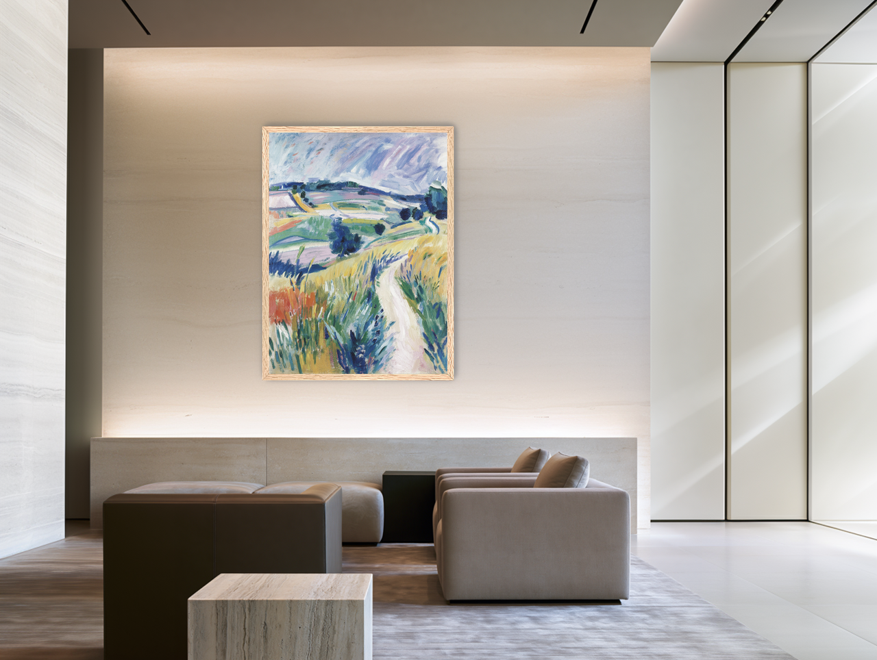 Pastel Hills room view